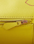 HMS Special Order (HSS) Birkin 35 Rose Pourpre Verso Swift Brushed Palladium Hardware