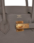 HMS Birkin 30 Etain Togo Gold Hardware