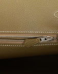 Top Quality HMS Birkin 35 Kiwi Candy Epsom Palladium Hardware
