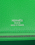 HMS Grizzly Ghillies Birkin 35 Vert de Gris, Bambou and Taupe Doblis Palladium Hardware