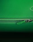 HMS Grizzly Ghillies Birkin 35 Vert de Gris, Bambou and Taupe Doblis Palladium Hardware