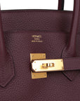 HMS Birkin 35 Cassis Togo Gold Hardware