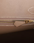 HMS Birkin 30 Etoupe Togo Gold Hardware