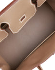 HMS Birkin 30 Etoupe Togo Palladium Hardware