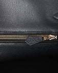 HMS Birkin 35 Black Togo Rose Gold Hardware