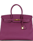 HMS Birkin 35 Anemone Epsom Gold Hardware