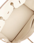 HMS Birkin 35 Craie Togo Rose Gold Hardware