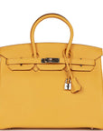 HMS Birkin 35 Soleil Togo Palladium Hardware