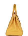 HMS Birkin 35 Soleil Togo Gold Hardware