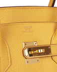 HMS Birkin 35 Soleil Togo Gold Hardware