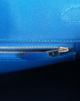 HMS Birkin 35 Mykonos Matte Alligator Palladium Hardware