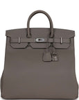 HMS HAC Birkin 40 Gris Meyer Togo Palladium Hardware
