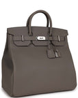 HMS HAC Birkin 40 Gris Meyer Togo Palladium Hardware