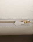 HMS Birkin 35 Gris Pale Togo Gold Hardware