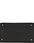 HMS Horseshoe Stamp (HSS) Birkin 40 Black Verso Clemence Brushed Palladium Hardware