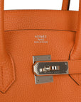 Top Quality HMS Birkin 35 Orange H Togo Palladium Hardware