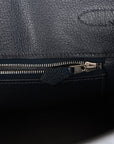 Top Quality HMS Birkin 30 Bleu Indigo Vache Liegee Palladium Hardware
