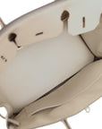 HMS Birkin 30 Gris Tourterelle Togo Rose Gold Hardware
