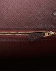 HMS Birkin 35 Rouge Sellier Clemence Gold Hardware