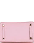 Top Quality HMS Birkin 25 Rose Sakura Swift Gold Hardware