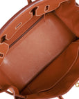 Top Quality HMS Birkin 30 Fauve Swift Gold Hardware