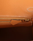 HMS Special Order (HSS) Birkin 25 Gris Perle Verso Matte Alligator Brushed Gold Hardware