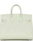 HMS Birkin Sellier 25 Vert Fizz Epsom Palladium Hardware