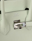 HMS Birkin Sellier 25 Vert Fizz Epsom Palladium Hardware