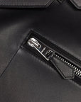 HMS Birkin 40 HAC "Rock" Black Evercolor Palladium Hardware