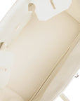 Top Quality HMS Birkin 35 White Togo Palladium Hardware