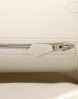 Top Quality HMS Birkin 35 White Togo Palladium Hardware