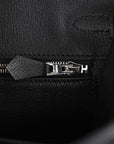HMS Birkin Sellier 25 Black Epsom Palladium Hardware