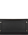 HMS Birkin Sellier 30 Black Madame Gold Hardware