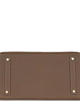 HMS Birkin 35 Etoupe Togo Gold Hardware