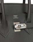 HMS Birkin Sellier 25 Gris Meyer Madame Palladium Hardware