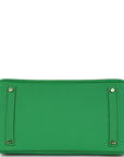 HMS Birkin 35 Bambou Togo Gold Hardware