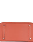 Top Quality HMS Birkin 35 Crevette Clemence Palladium Hardware