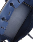 HMS Birkin 25 Bleu Navy Swift Palladium Hardware