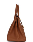 Top Quality HMS Birkin 35 Gold Togo Gold Hardware