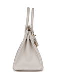 HMS Birkin 30 Gris Pale Epsom Gold Hardware