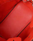 Top Quality HMS Birkin 35 Rouge Tomate Togo Palladium Hardware