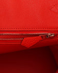 Top Quality HMS Birkin 35 Rouge Tomate Togo Palladium Hardware
