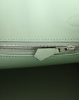 Top Quality HMS Birkin 30 Vert D'Eau Matte Alligator Palladium Hardware