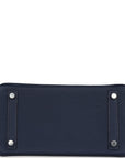 HMS Birkin 25 Bleu Navy Togo Palladium Hardware