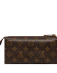 Brown LV Monogram Portefeuille Astrid Long Wallets