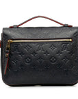 Blue LV Monogram Empreinte Pochette Metis