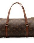 Brown LV Monogram Papillon 26 HandBag