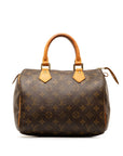 Brown LV Monogram Speedy 25 Boston Bag