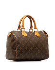 Brown LV Monogram Speedy 25 Boston Bag