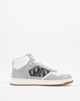 Christian D1OR B27 White / Grey / Navy Oblique Leather EU 41 UK 7